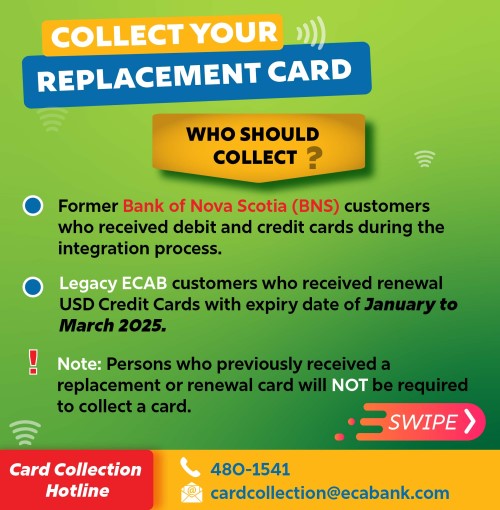Card Replacement Who to Collect
